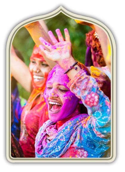 Festa di Holi nel Rajasthan