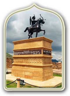 Prithviraj Smarak monumenti Ajmer Rajasthan