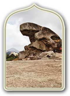 Toad Rock monumenti mount-abu rajasthan